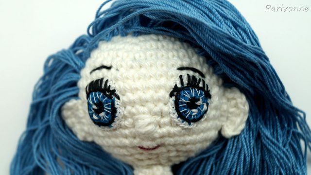 Lilly Puppen-Augen häkeln